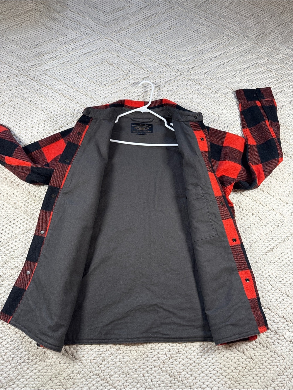 Filson Mackinaw Lined Shirt Jac Size small - Picture 3 of 7